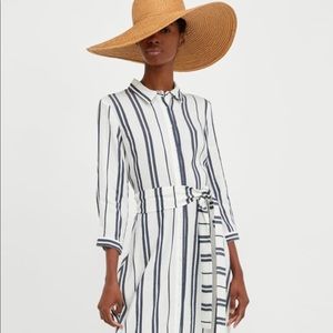 NWT Zara Striped dress.